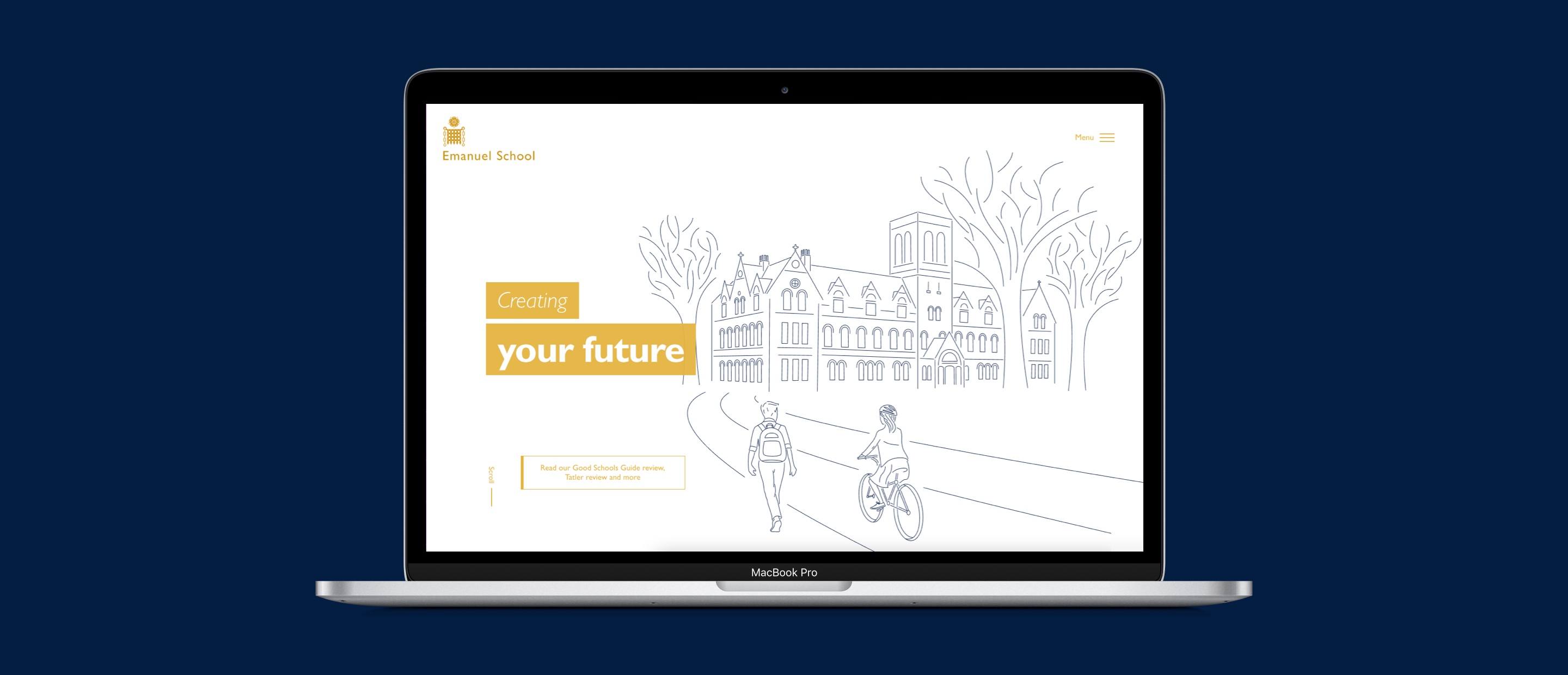 Emanuel School – Design, Development, SEO, CMS, Mobile Website, Visual Identities