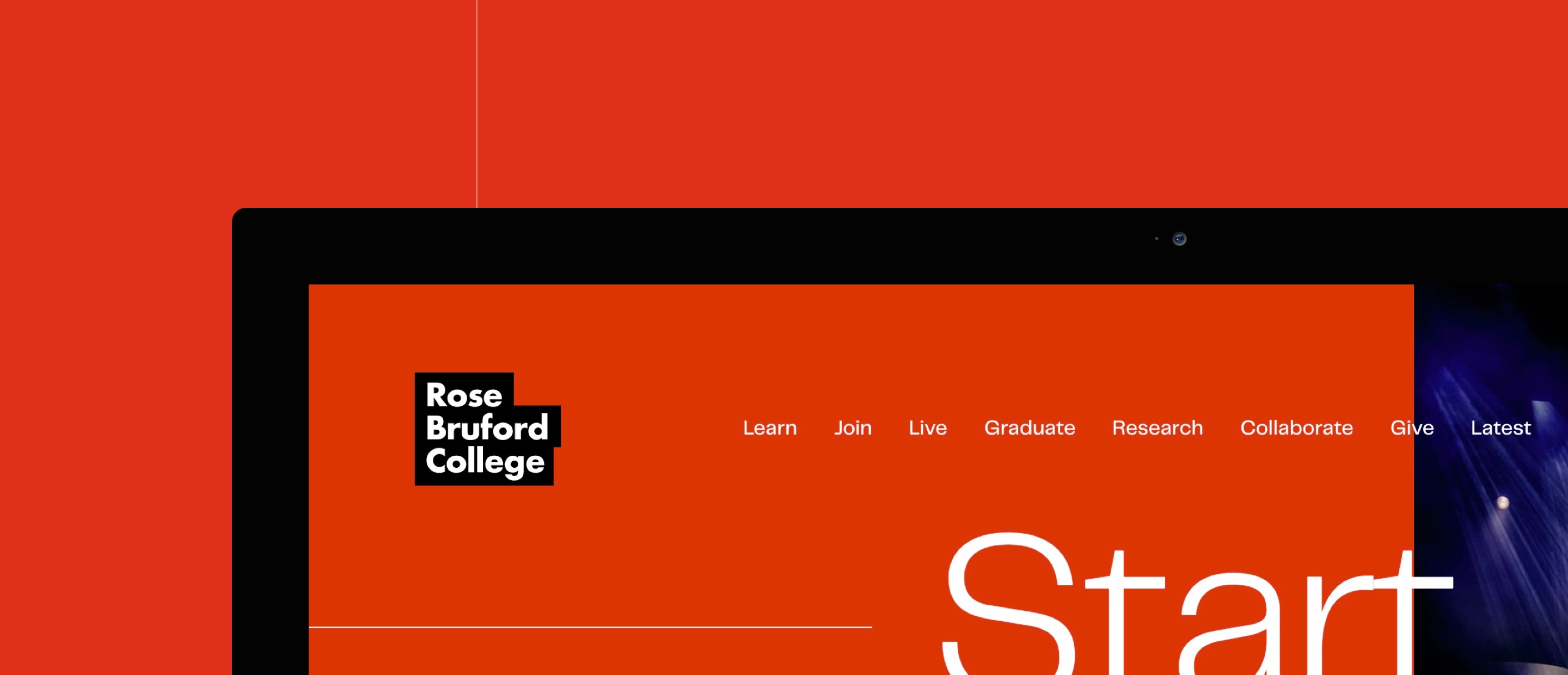 Rose Bruford College – Design, Development, SEO, CMS, Mobile Website, Perfect Header