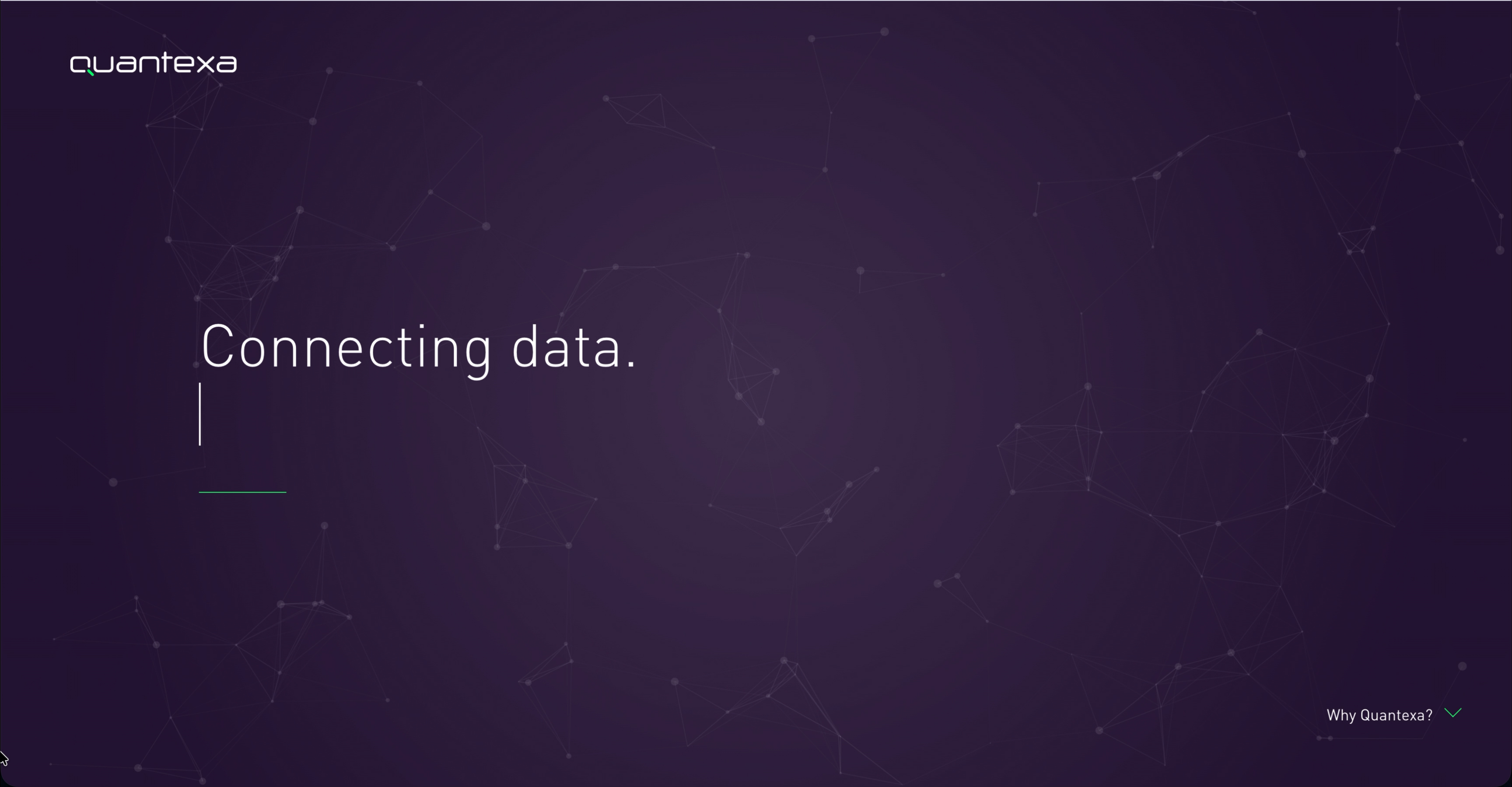 Quantexa first frame