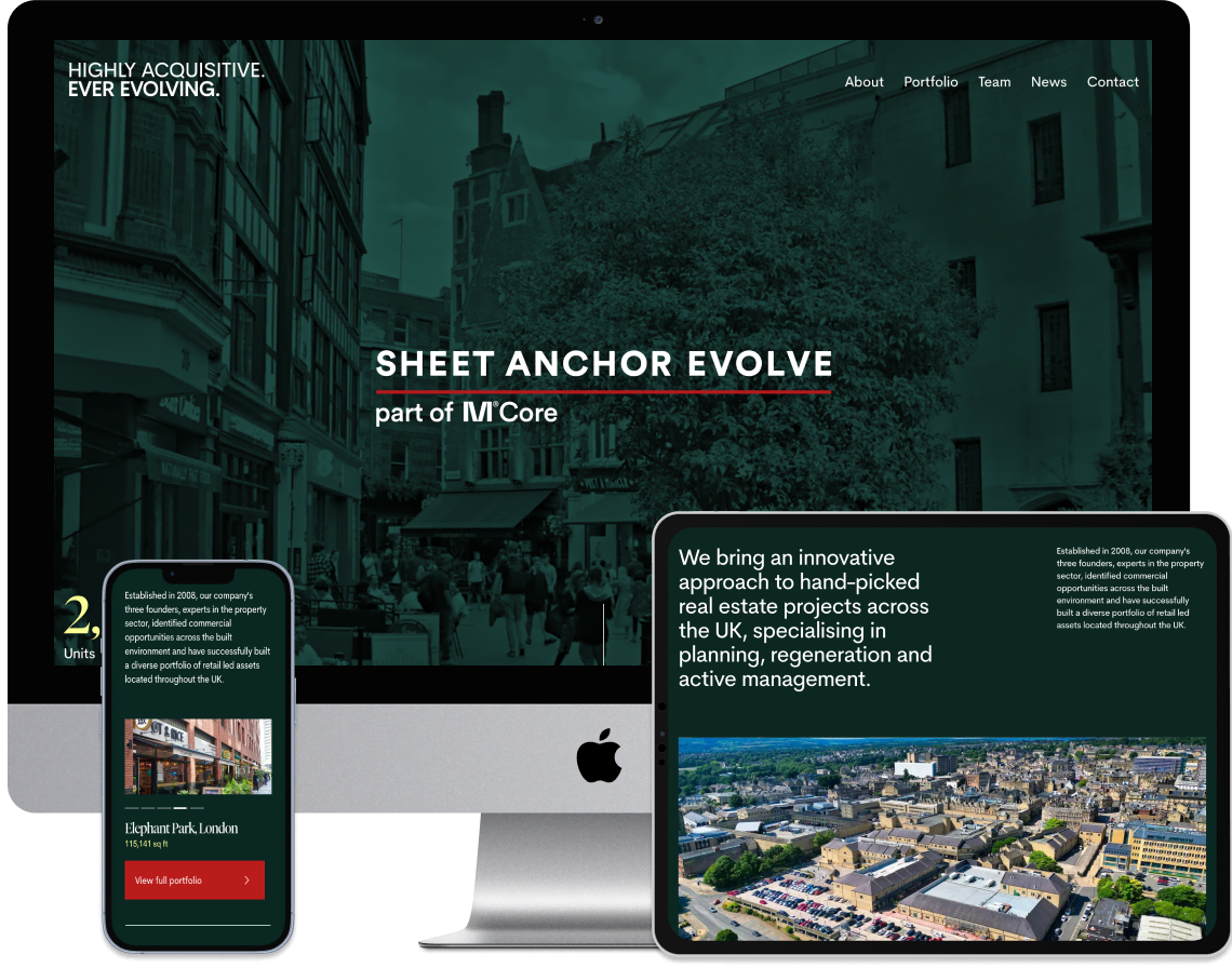 Sheet Anchor Evolve