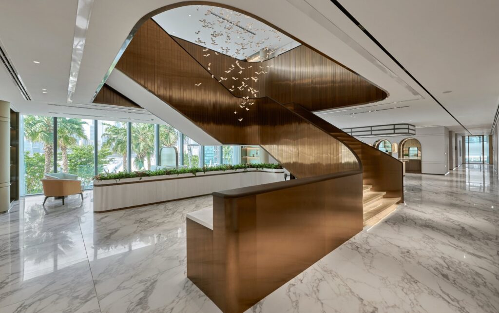 One Offices, One Za'abeel interior by INC Group