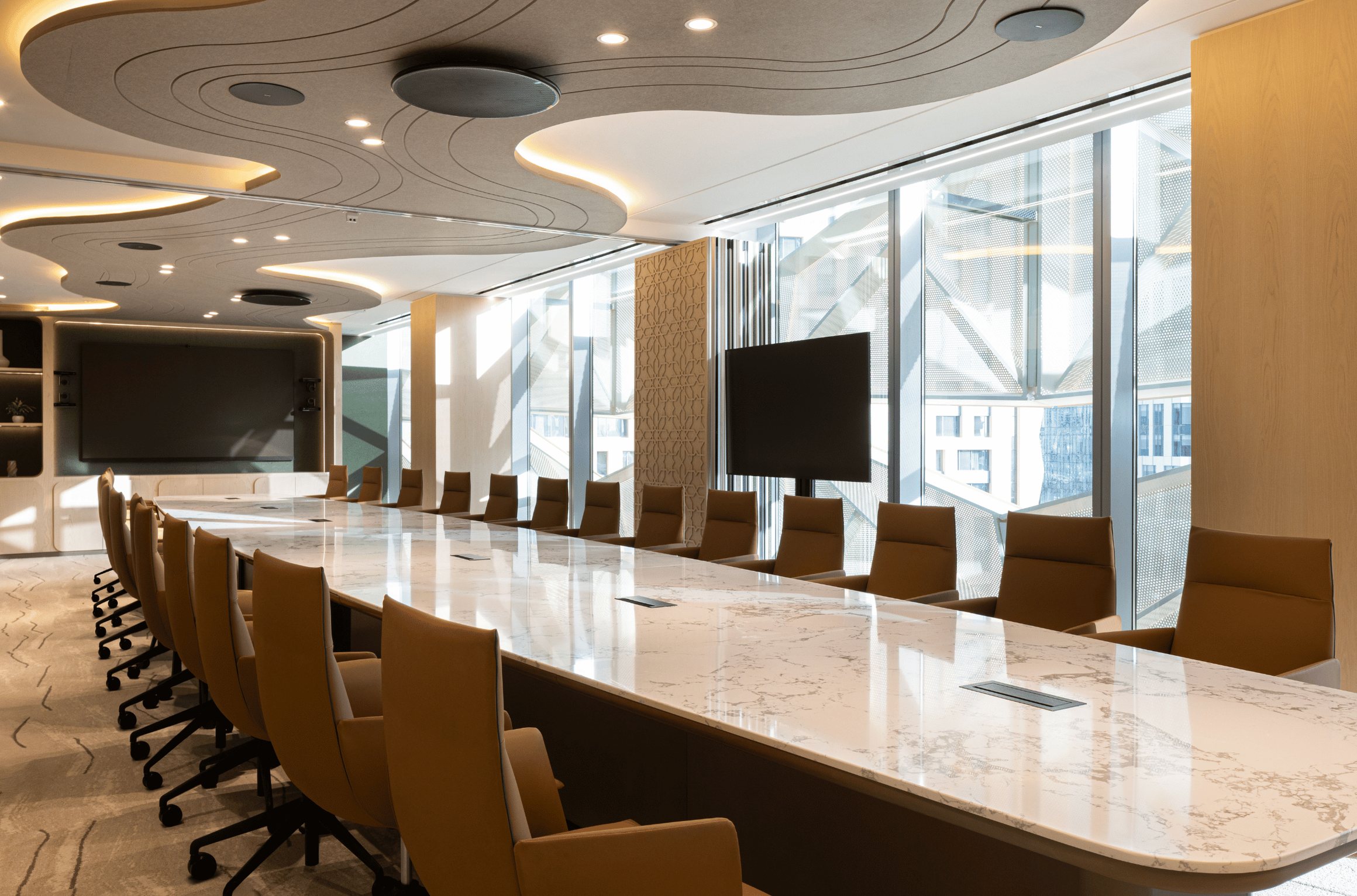 EY boardroom fitted out by INC Group